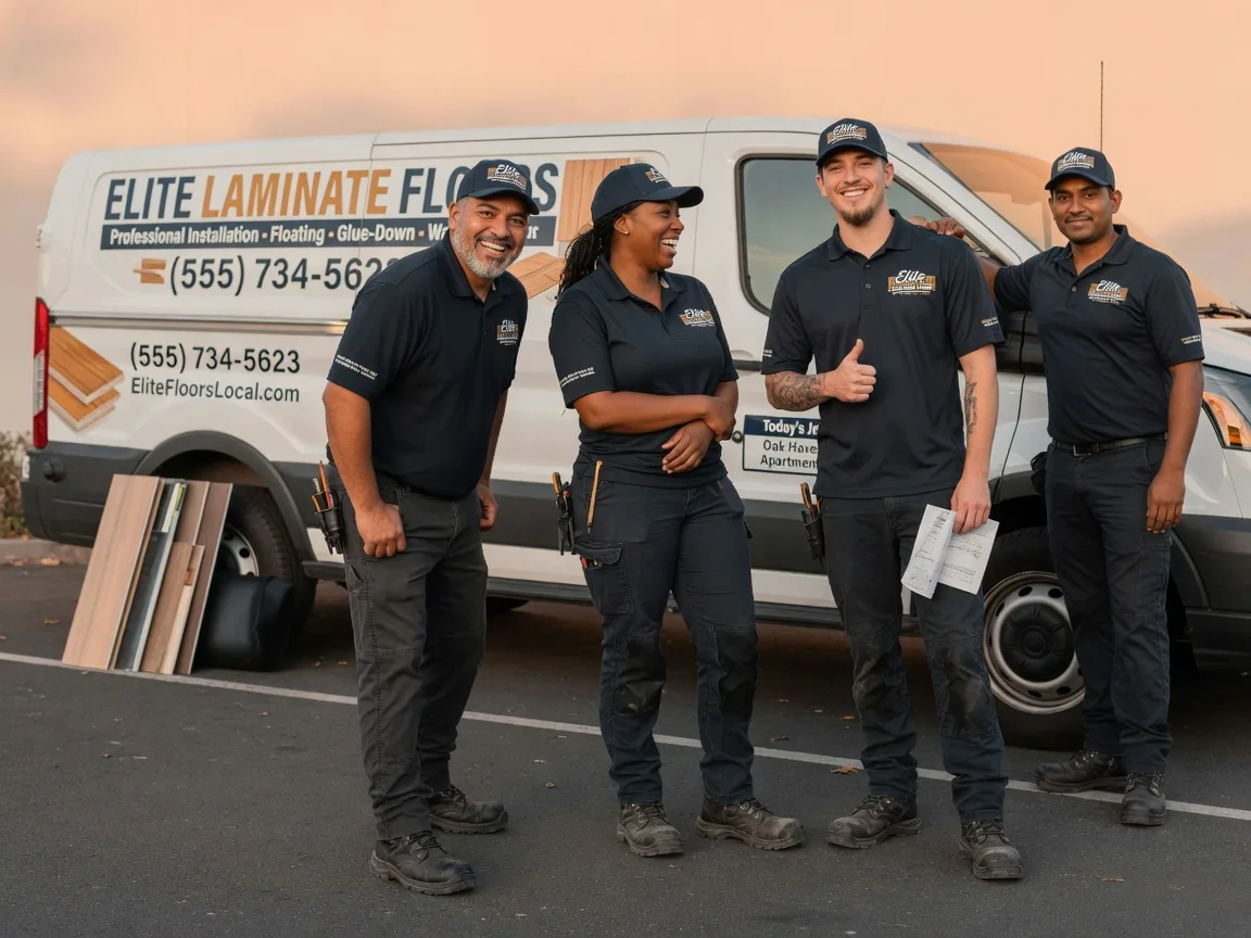 Laminate flooring installation company in Harborside, ME